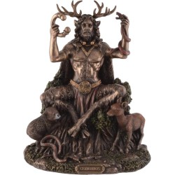 Cernunnos: Κέλτικος Θεός της Φύσης (Αγαλμα Ηλεκτρόλυσης Μπρούτζου & Ρητίνης 23εκ.)